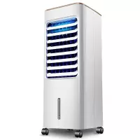白色 美的(Midea)空调扇冷风扇单冷制冷器移动冷风机冷气器机家用大风量迷你小型柜式空调扇