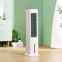 白色 美的空调扇冷风机冷气家用小型宿舍移动无叶水小空调风扇制冷机器
