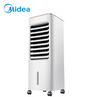 白色 美的空调扇电风扇家用冷风机立式迷你水冷空调加冰制冷风扇冷气机