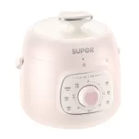苏泊尔(SUPOR)电压力锅球釜内胆3L触屏智能电高压锅 迷你家用智能玲珑小1-3人适用高压煮饭煲汤