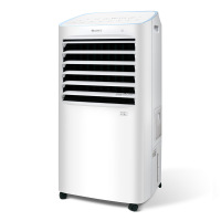 白+蓝 格力冷暖两用空调扇家用冷风机遥控冷风扇制冷节能移动小空调