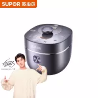 苏泊尔 SUPOR 5L 加厚搪瓷内胆 一锅双球釜 2200瓦猛火IH快速电压力锅