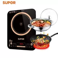 苏泊尔(SUPOR)电磁炉2200W超猛火大功率触屏家用多功能智能电磁炉一键猛火 触摸滑控调节