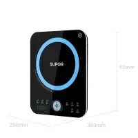 苏泊尔(SUPOR)电磁炉套装家用火锅智能触摸电炉灶多功能大功率电磁灶定时 西式款(配西式汤锅+炒锅)