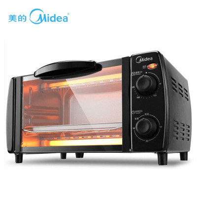 家电 烤箱 美的(Midea)家用多功能小烤箱 10升家用容量 双层烤位