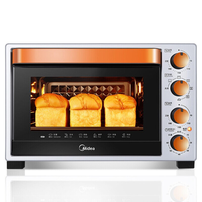 美的(Midea) 家用多功能电烤箱大容积上下独立控温 搪瓷易清洁内胆 32升电烤箱