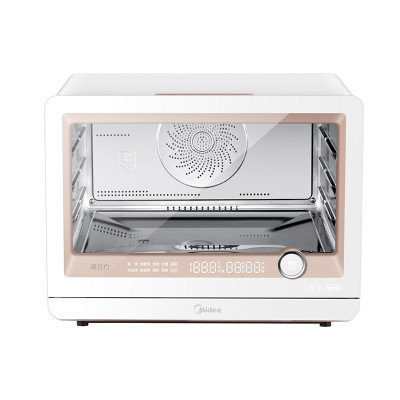 1W 美的 S5pro/W家用蒸烤箱智能多功能蒸烤一体30L 热风烘烤餐具蒸烤料理炉