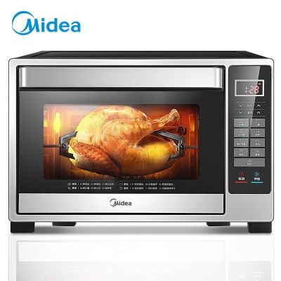 家电 单机 美的(Midea)烤箱 32L家用多功能电烤箱 智能菜单 搪瓷内胆 双层隔热门