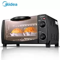 美的(Midea) 电烤箱家用多功能迷你小型 家庭烘焙烤蛋糕面包10升