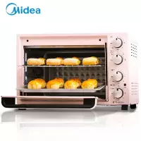 美的(Midea)家用多功能电烤箱35升大容量机械操控 创新隔热 旋转烧烤