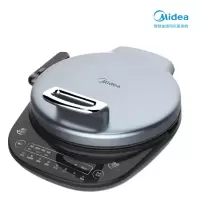 黛蓝 美的电饼铛挡家用双面加热加深烙饼锅可拆卸自动断电煎薄饼机