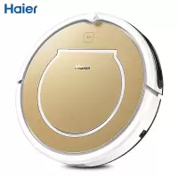 海尔(Haier)扫地机器人探路者扫拖一体家用全自动湿扫拖一体机超薄吸尘器吸APP智控 金色