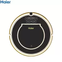 B 海尔(Haier)扫地机器人家用湿扫拖一体机智能规划路线超薄吸尘器全自动拖地擦地机 小黑