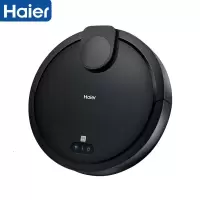 黑色 海尔(Haier)扫地机器人扫拖一体机TOF激光导航超薄吸尘器 旗舰新品JC55全自动小米粒拖地擦地