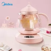 潮新品·彩屏触控 美的(Midea)养生壶电水壶烧水壶煮茶壶花茶壶热水壶 多功能煮水壶开水壶玻璃水壶