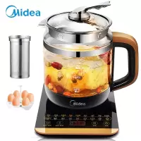 美的(Midea)养生壶电水壶烧水壶热水壶煮茶壶花茶壶电茶壶煮水壶煮茶器1.5L内带滤网