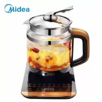 美的(Midea) 养生壶养生杯煮茶壶多功能电水壶烧水壶电热水壶 可预约定时 玻璃材质(内带滤网)