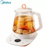 2 美的c养生壶电热水壶 电茶壶煮水壶煮茶器1.5L升
