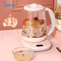 5 美的c养生壶电热水壶 电茶壶煮水壶煮茶器1.5L升
