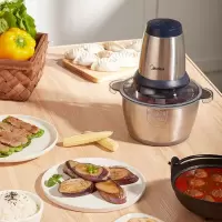235 美的(Midea)绞肉机家用绞馅机辅食机家用电动不锈钢多能料理机绞馅机碎肉打肉机切菜搅拌机