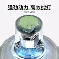 单刀标配款 美的(Midea)绞肉机家用大容量搅拌碎肉机电动四叶双档强劲搅打料理辅食机搅肉打肉机