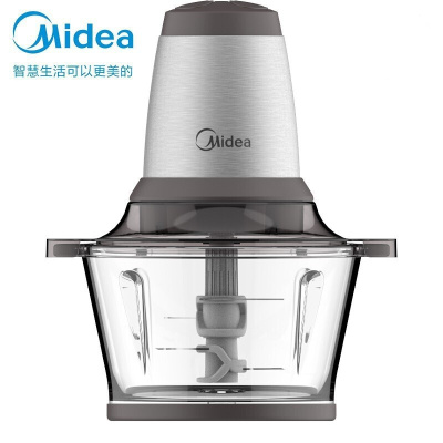 白色 美的(Midea)绞肉机多功能家用料理机1.75L研磨机餐厅厨房粉碎机碎肉机大容量搅拌器搅碎机