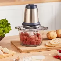 美的(Midea)绞肉机家用电动小型多功能碎菜打肉馅绞肉料理搅拌机全自动