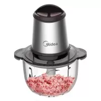 银灰色 美的绞肉机家用电动大容量多功能绞馅料理搅碎肉全自动打肉馅碎菜