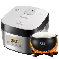 [前置大触屏!贵一点好一点] 苏泊尔(SUPOR)电饭煲电饭锅4L电磁IH加热精铁球釜内胆2-6人多功能家用智能触控电饭