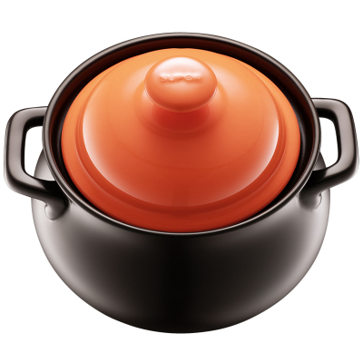 橙色4.5L 苏泊尔 SUPOR 砂锅汤锅炖锅4.5L新陶养生煲惠系列陶瓷煲