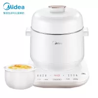 [0.8L]燕窝炖锅 美的(Midea)电炖锅电炖盅煮粥锅双炖锅炖汤锅4.2L一锅四胆钢胆煲汤养生多功能锅陶瓷智能预约隔