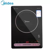 一键爆炒型汤锅炒锅双配 美的 Midea电磁炉电陶炉 变频恒温 家用匀火薄 变频恒匀火聚能 混合动力2200W