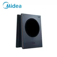 蓝色混合加热不挑锅的电磁炉 美的 Midea电磁炉电陶炉 变频恒温 家用匀火薄 变频恒匀火聚能 混合动力2200W