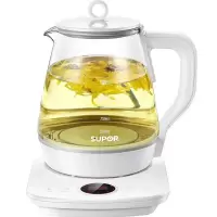 苏泊尔(SUPOR)养生壶 煮茶壶 电水壶烧水壶电热水壶 花茶壶电茶壶1.5L煮茶器 玻璃 SW-15YJ28