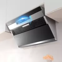 华帝出品百得(BEST)油烟机 抽油烟机侧吸式家用智能感应19立方大吸力免拆洗脱排E111C 单烟机