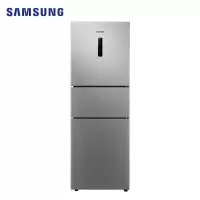 三星(SAMSUNG)BCD-265WMTISE1 280L家用大容量 风冷无霜智能变频三开门电冰箱 银色BCD-265