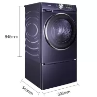 容声 REAL T50 滚筒洗衣机全自动 10KG洗烘一体 直驱变频 微蒸空气洗 XQG100-ND146YDI (不含