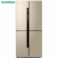 容声(Ronshen)456升变频一级能效十字对开门四开门冰箱家用风冷无霜大容量保鲜节能BCD-456WD11FP宽幅变