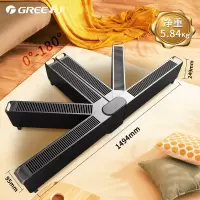 格力(GREE)踢脚线取暖器家用折叠电暖器暖气片地脚线速热暖风机对流热风机移动地暖浴室防水烤火炉 3000W大功率W