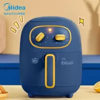 美的 Midea 捣蛋鬼系列空气炸锅 无油大容量家用智能电炸锅煎炸锅 3L MF-KZ30E206L 能炸:无油空气炸锅