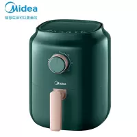 美的(Midea)无油空气炸锅家用新款大容量全自动多功能电炸机薯条机智能 无油烘焙丨KZ30E201G 企业采购 绿色