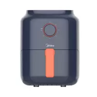 美的(Midea)无油空气炸锅家用新款智能多功能电气炸锅大容量薯条机 3L大容量丨深空蓝(KZ30E3L)