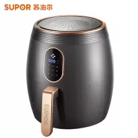 苏泊尔(SUPOR)空气炸锅 家用3.7L大容量电炸锅 触控面板电脑控温 无油低脂煎炸锅 烤箱薯条机 灰色D804