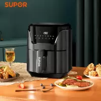 苏泊尔(SUPOR)空气炸锅家用4.5L大容量 无油煎炸智能液晶触控 KD45DQ817