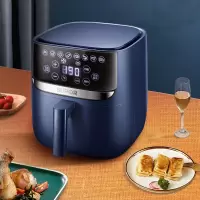 苏泊尔(SUPOR)空气炸锅家用6L大容量智能控温大屏触控24H智能预约大功率不粘无油炸电炸锅 [智能预约]6L家庭容量