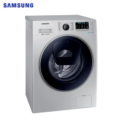 Samsung/三星 WW90K5410US/SC 9KG滚筒洗衣机全自动 安心添泡泡净 白色