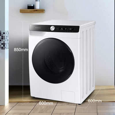 Samsung/三星WD10T504DBE 10.5kg变频全自动滚筒洗烘一体机洗衣机 白色
