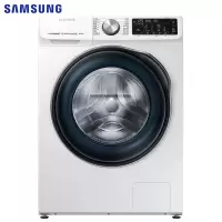 三星(SAMSUNG)10.5公斤洗衣机全自动 家用滚筒 蒸汽除菌 AI智能控制 泡泡净洗 WW10T504DAX/SC