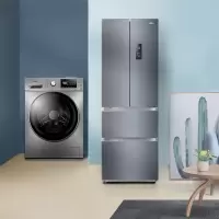 美的(Midea)19分钟急速净味升变频一级能效法式多门电冰箱家用除菌无霜小家智能家电