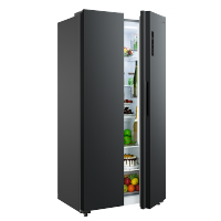 美的(Midea)465升对开门冰箱一级能效变频无霜智能超薄双开门冰箱